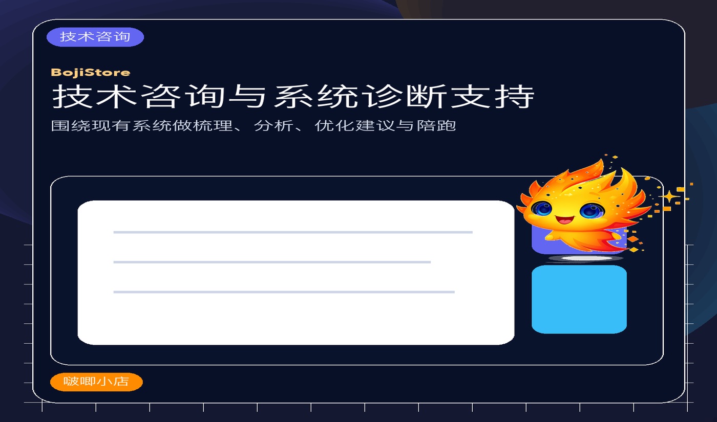 技术咨询与系统诊断支持